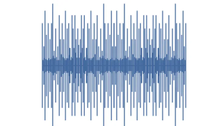 Noise view on oscilloscope 01